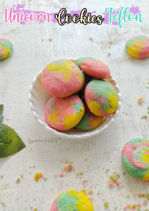 Foto resep Unicorn Cookies Teflon