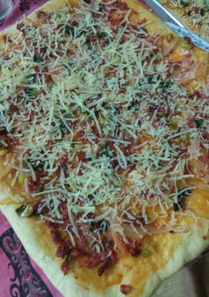 Foto resep Pizza home made akhir bulan