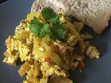 Vegán tofu rántotta