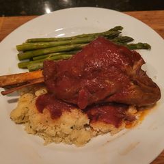 A picture of Lamb - Osso Buco Style.
