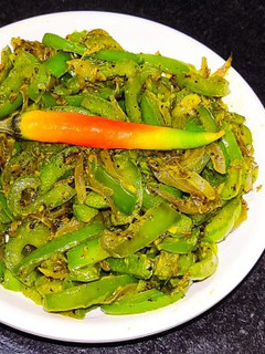A picture of Capsicum Pepper Fry.