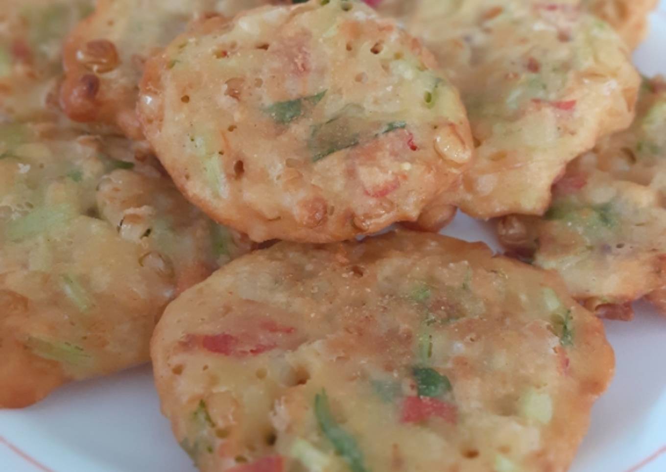 114.Bakwan Jagung Pedas Tepung Kobe