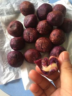 Foto resep Bola ubi isi keju
