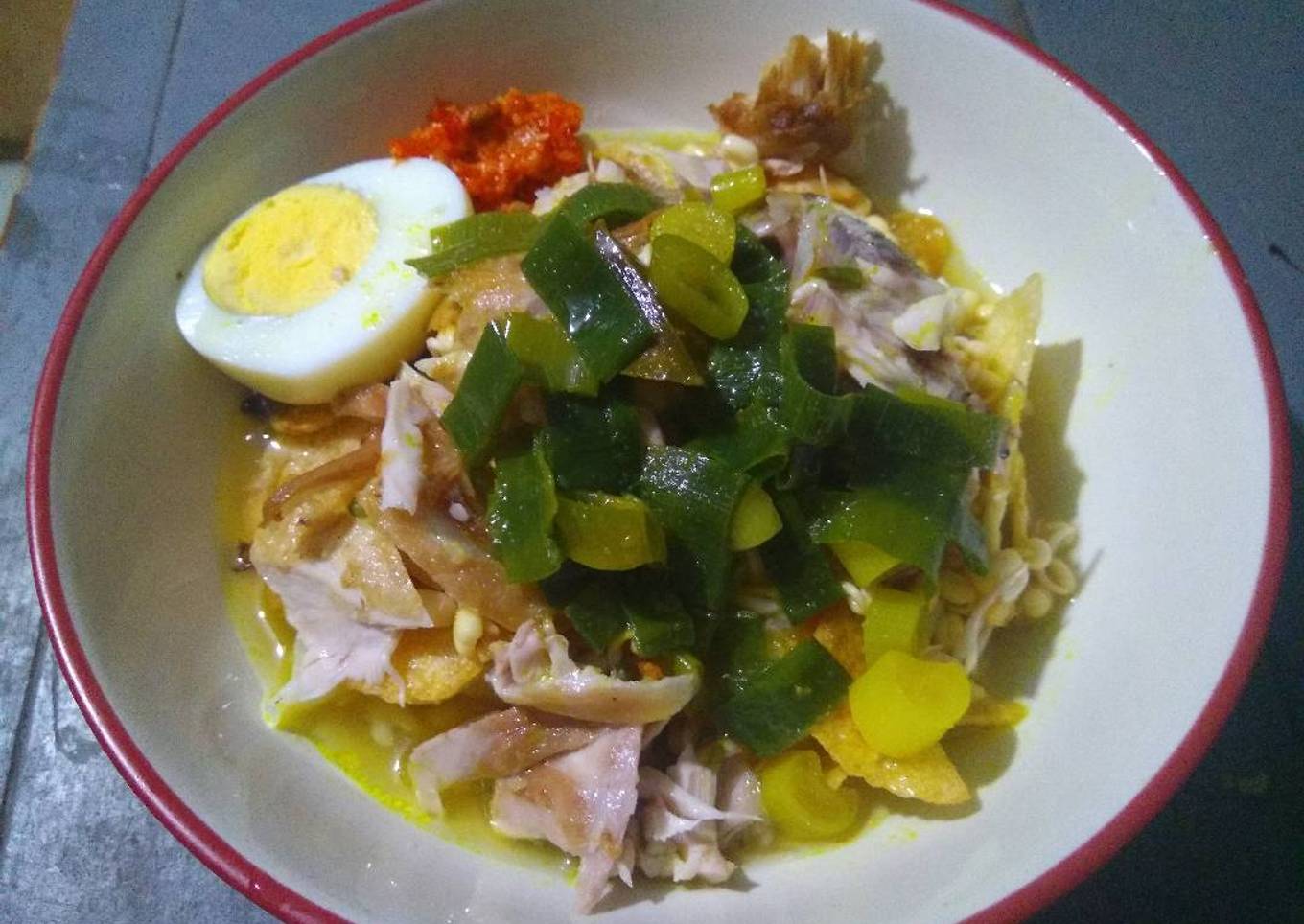 Soto ayam blitaran