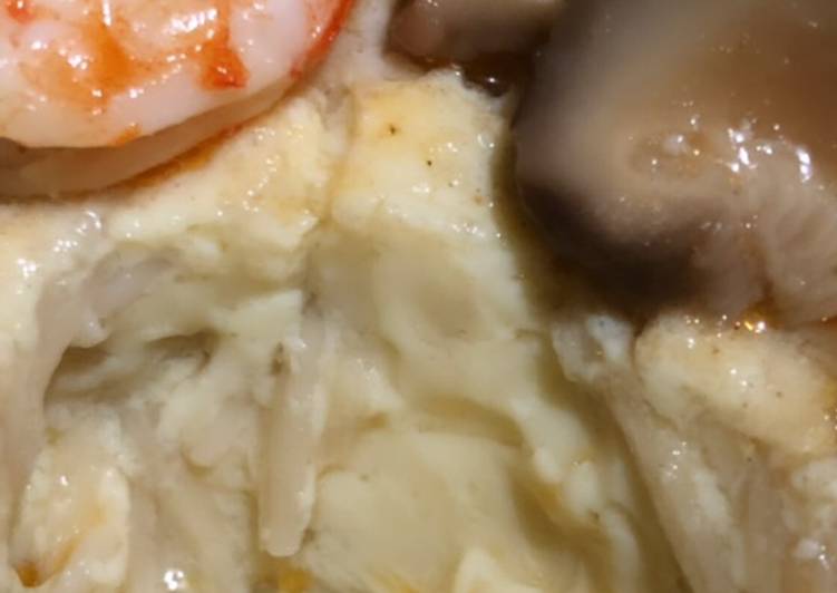 Cara mudah mengolah Chawanmushi sisa kuah udon yang Bisa Manjain Lidah