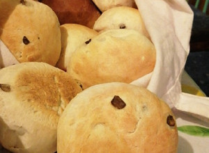 Una foto de Pan de aceitunas