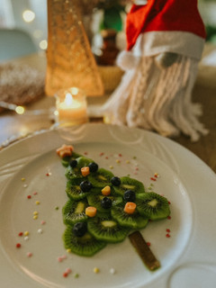 Una foto de Arbolito de Navidad de fruta