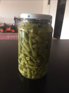 عکسی از دستور ترشی لوبیا سبز
