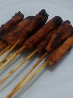 Foto resep Sate ayam praktis di malam tahun baru