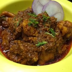 A picture of Chicken sukha.