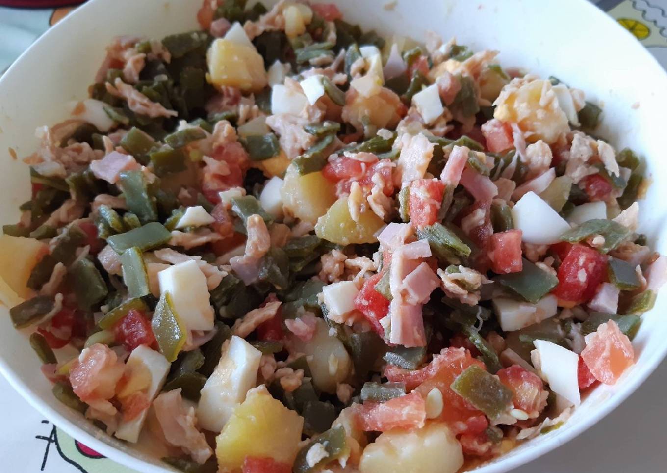 Ensalada de judías verdes