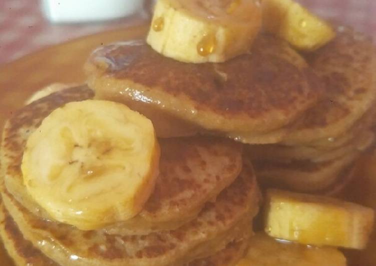 Pancake banana oatmeal