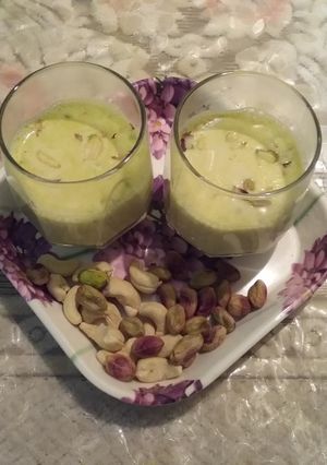 A picture of Masala milk.