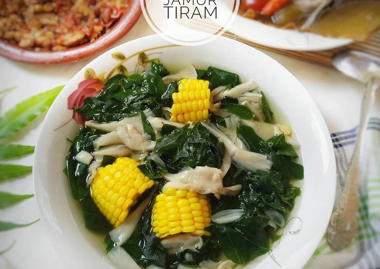 Sayur Bening Daun Katuk Jamur Tiram