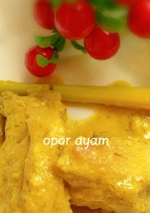 Foto resep Opor ayam kuning