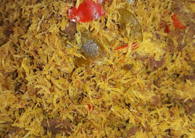 Langkah Mudah untuk Membuat Serundeng daging kelapa endeszz, Bikin Ngiler