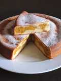 Torta nua con crema pasticcera alla zucca