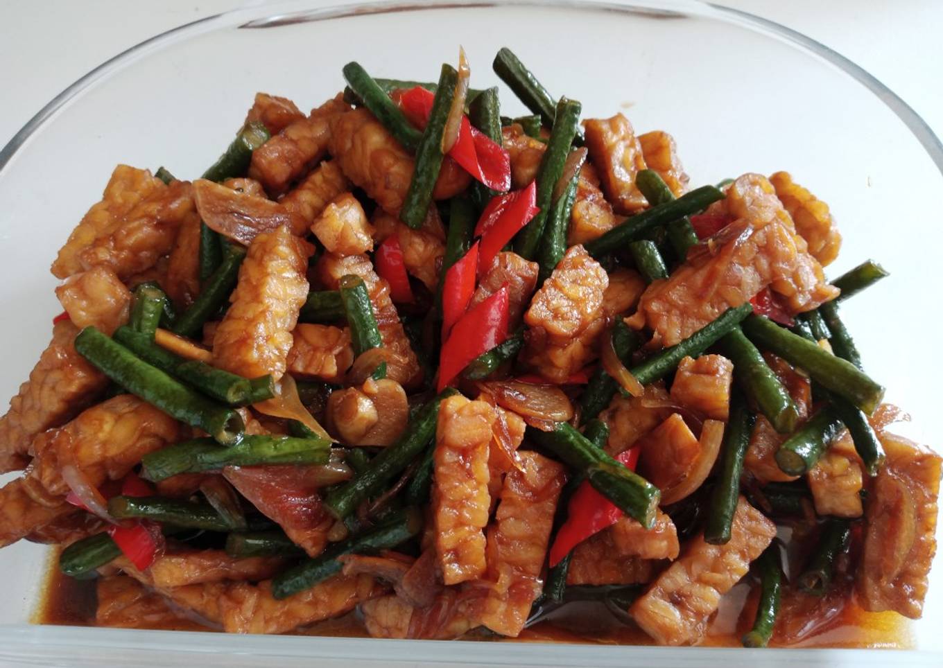 8.7. Tumis Tempe Kacang Panjang