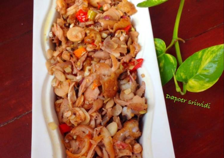 Ayam sambal bongkot/kecombrang