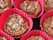 Una foto de muffins sin huevo