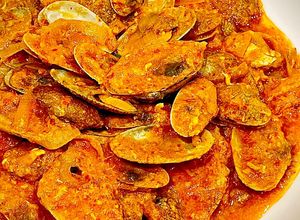 Foto resep Kerang Batik Saus Padang