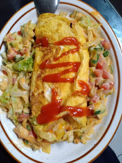 Foto resep Omlet with salad