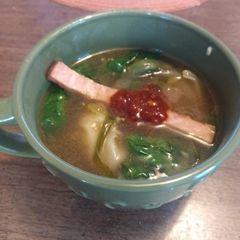 A picture of Wonton soup instant pot IP.