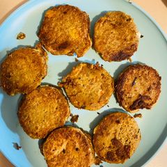 A picture of Shami kabab.