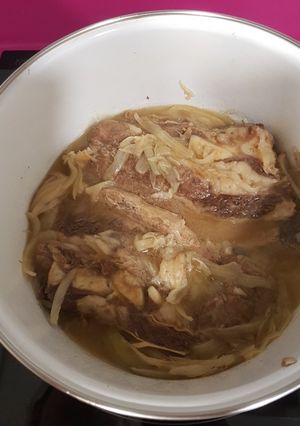 Una foto de Falda ternera jugosa