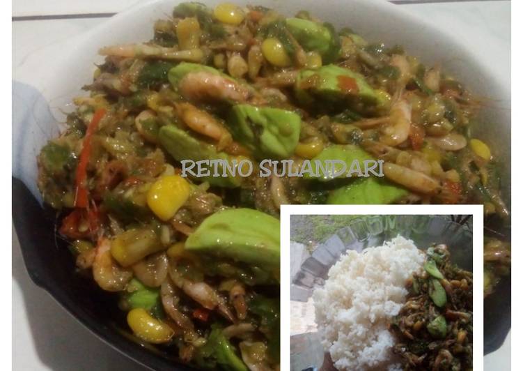 Resep 7* tumis udang (kecil2) balado yang Sempurna