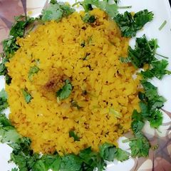 A picture of Vegetable poha.