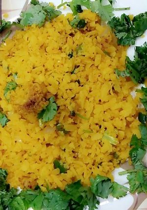 A picture of Vegetable poha.