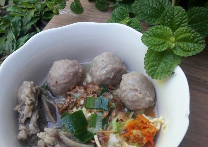 Resep Bakso Iga Sapi Non Msg Oleh Afridatul Luailiyah Maziya Kitchen