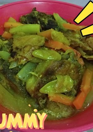 Foto resep Ikan bandeng bumbu kuning/ Acar