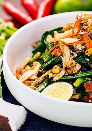 A picture of Plecing kangkung.