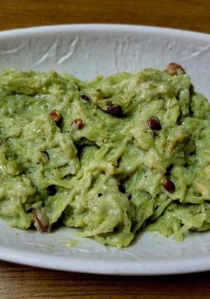 A picture of Dudhi halwa.