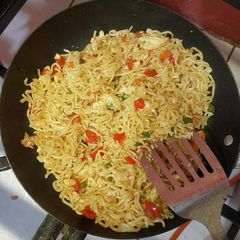 A picture of Peppered Noddles.