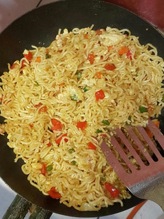 A picture of Peppered Noddles.