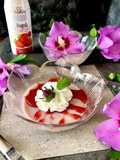 Hibiscus Syriacus Panna Cotta