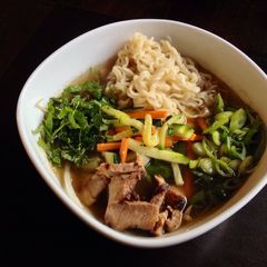 A picture of Vietnamese Pho.