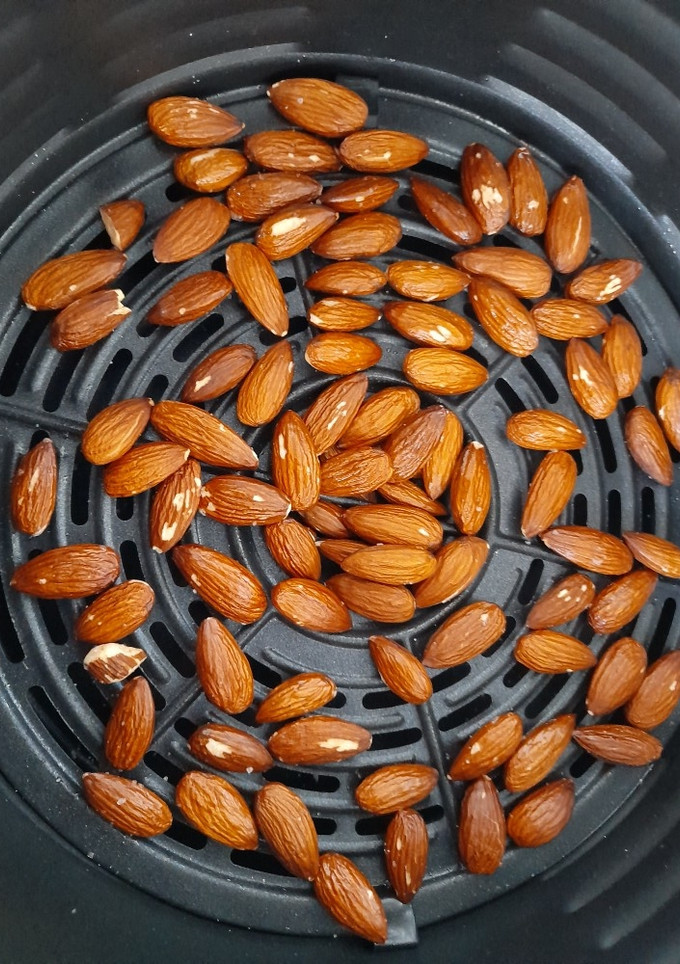 Una foto de Almendras tostadas en freidora de aire