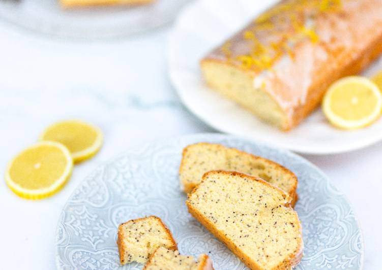 Voici la recette Cake au citron et au pavot spécial