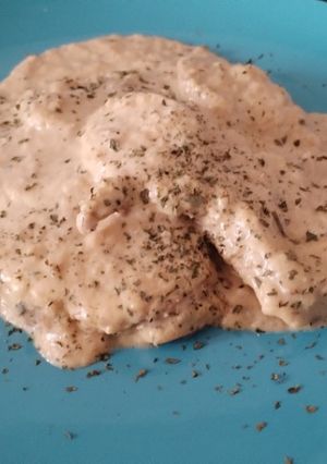 Una foto de Solomillo de cerdo con queso azul de la Sierra de Cádiz