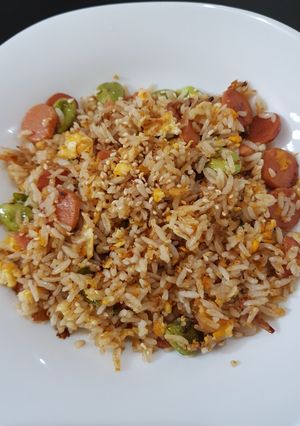 Foto resep Nasi Goreng Sosis Pete