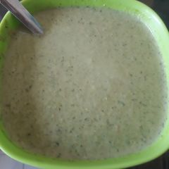 A picture of Spicy Chutney Raita.