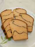 Orange coco chiffon cake