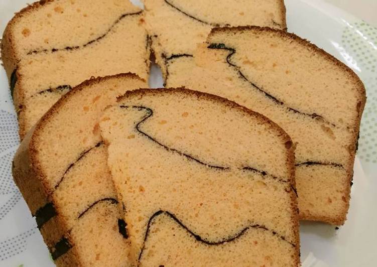 Cara Gampang Membuat Orange coco chiffon cake, Enak Banget