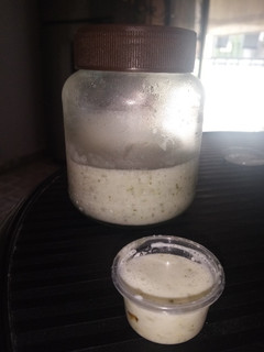 Una foto de Salsa de pepino verde