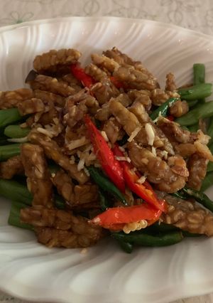 Foto resep Buncis Kukus Oseng Tempe Teri
