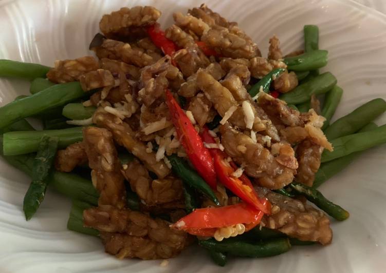 Resep Buncis Kukus Oseng Tempe Teri, Bikin Ngiler